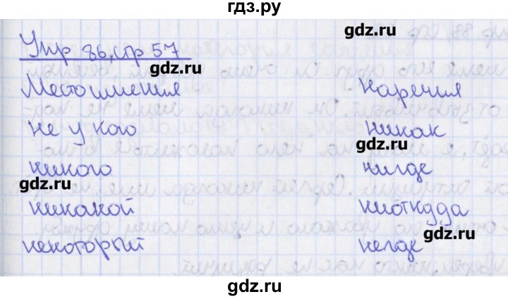 ГДЗ по русскому языку 7 класс Ефремова рабочая тетрадь (Баранов)  упражнение - 86, Решебник №1